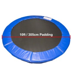 10 ft Super Premium Trampoline Safety Padding (Blue)