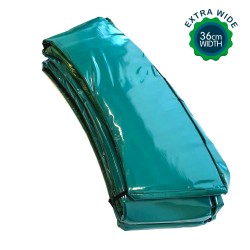 12.5 ft Super Premium Trampoline Safety Padding Extra Wide (Green)