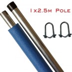 Trampoline Enclosure Pole 2.5m (28mm wide)