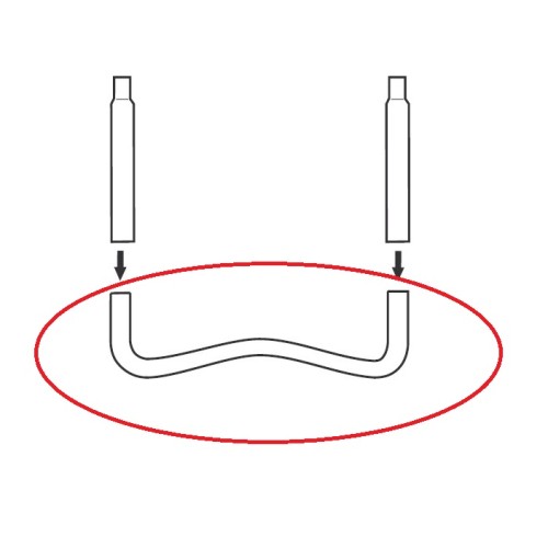 Thorpe Frame Section B for 10 x 15 Oval