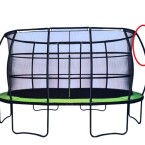 Thorpe Oval Trampoline UPPER Enclosure Pole