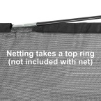 12 ft Safety Net Higher Type 1.9m ( for 4 or 8 Curved Pole trampoline )