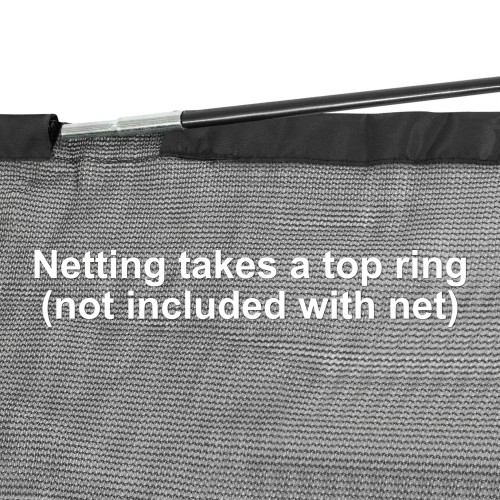 10 ft Trampoline Safety Net ( for 6 Curved Pole trampoline )