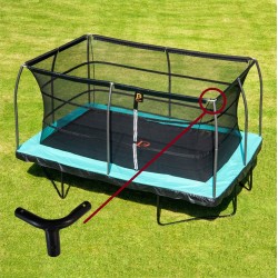 Jump Power 10 x 15ft  Rectangular Top Ring Corner Section 