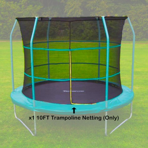 10 ft Trampoline Netting for Tech Sport (inside type for 6 curved poles)