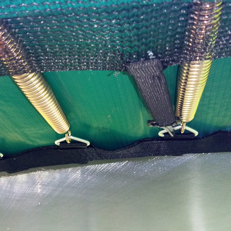 Netting ties on Jumpire Premium Trampoline 16 foot